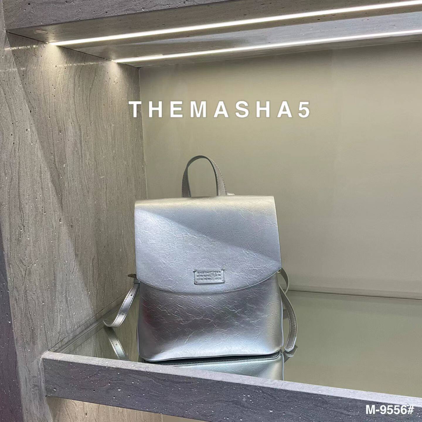 玛莎9556新款女包时尚百搭双肩包女韩版休闲简约小背包
