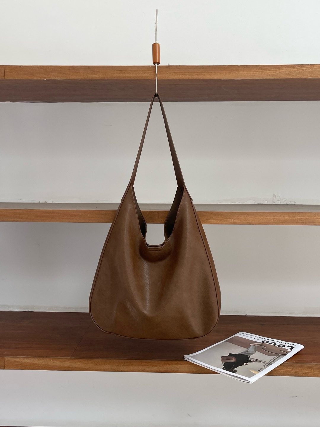 娜飞儿52013新款女包单肩包手提腋下包时尚托特包大包慵懒风格