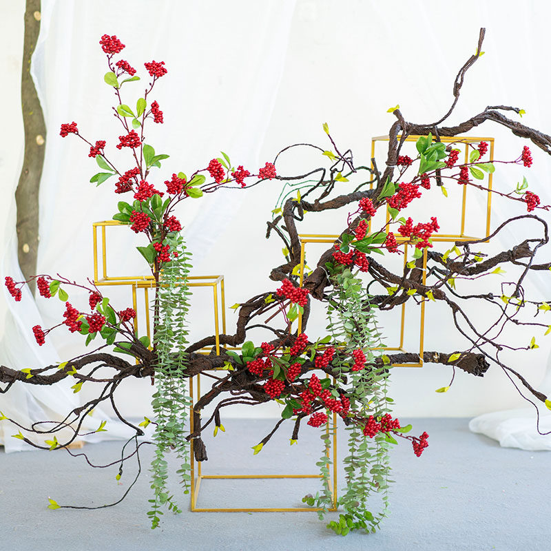 仿真树藤枯藤藤条婚庆装饰管道吊顶藤蔓老藤树枝干假植物造景道具