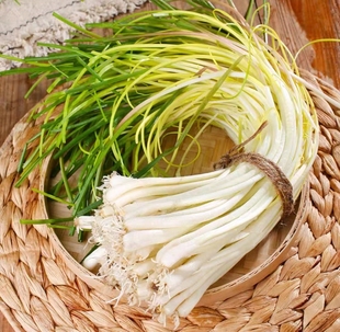 江西新鲜带叶藠头农家现挖嫩荞里整箱1斤起包邮