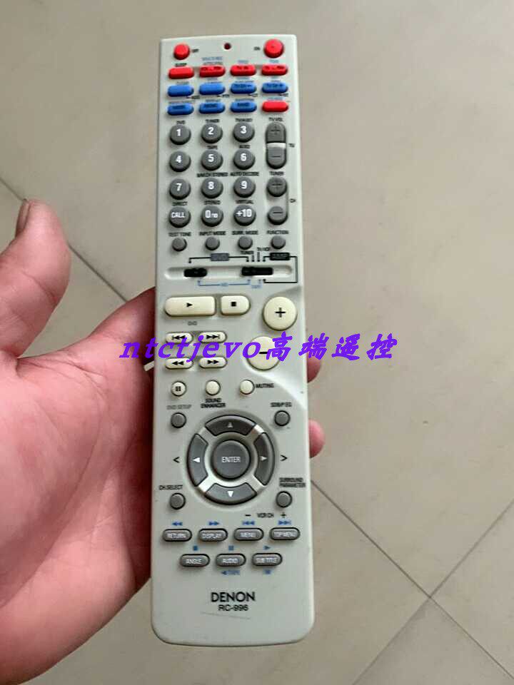 原装DENON天龙DVD家庭影院DHT-M330AV功放AVR-M330遥控器龘RC-996