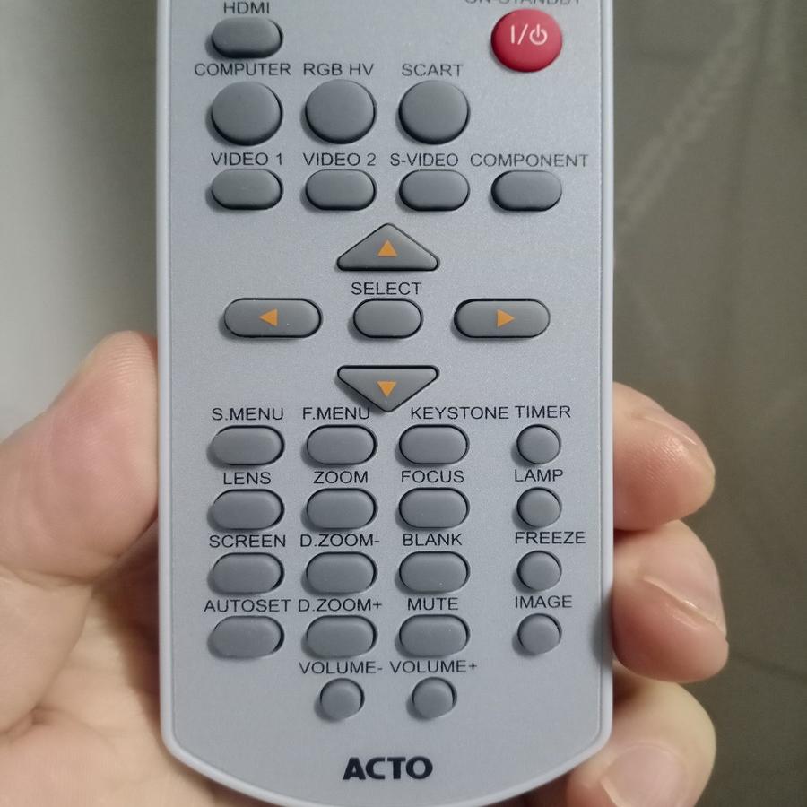 ACTO雅图LW4100F LW4200F投影仪LX220 235 236 653W 645W 655W通用ASK E1660 E2460W C2270机3M原装遥控器龘