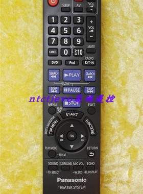 Panasonic松下DVD影院系统SC-PT980 PT580遥控器旺N2QAYB000516