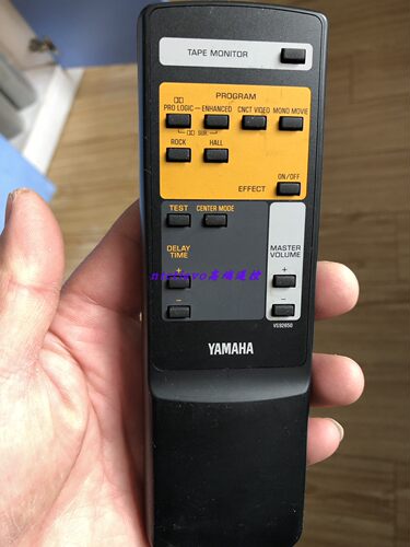 YAMAHA雅马哈DSP-E390环绕声效果器功放原装正品遥控器焱VS92650