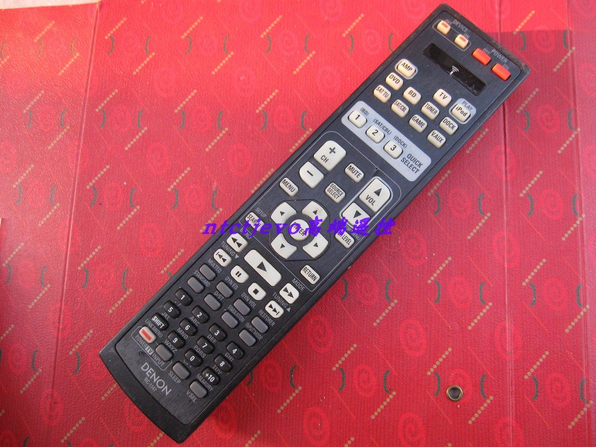 天龙DENON功放AVR-1621 1911 791 891 1611万能遥控器龘RC-1147