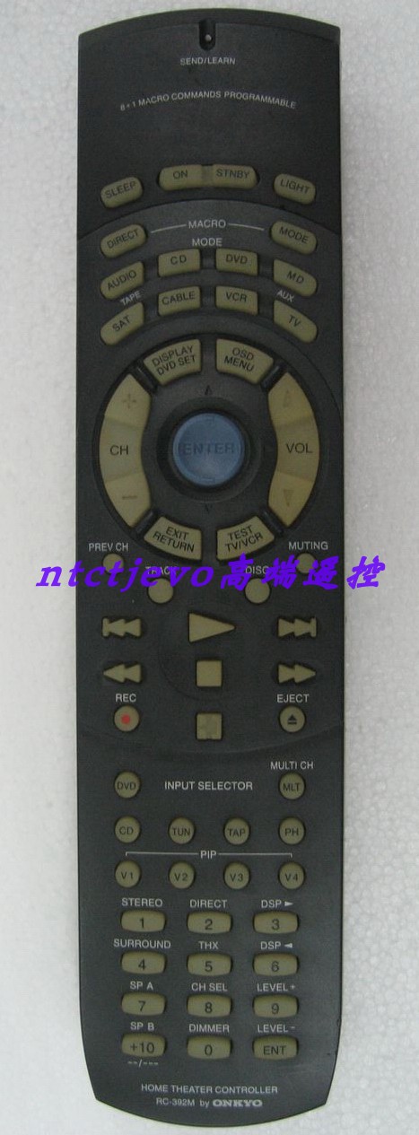 原装ONKYO安桥功放TX-DS575X 777原配676学习万能遥控器龘RC-392M