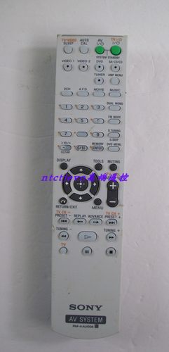 原装SONY索尼HT-DDW700 STR-K700 HTP-32DW家庭影院功放遥控器龘