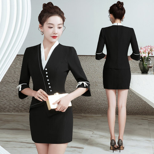 美容院足浴夜场美容师工作服