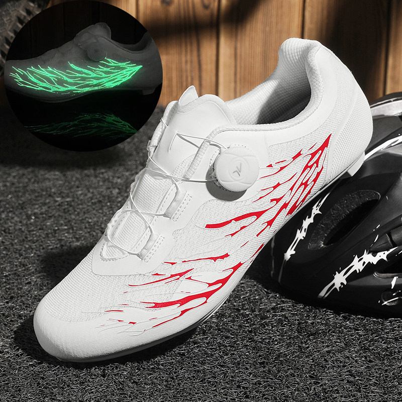 专业公路自行车鞋骑行鞋山地车自锁鞋男女单车鞋硬底无锁卡鞋动感