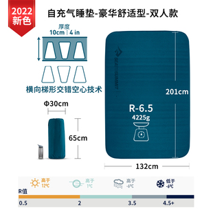 Sea Summit 户外露营豪华自充气防潮垫睡垫气垫气床加宽加厚