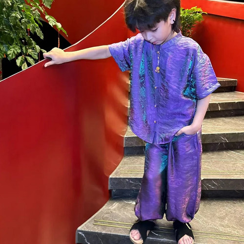 新中式定制浮光锦套装