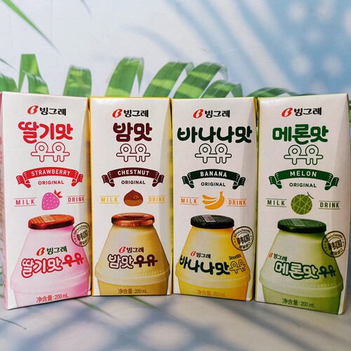 韩国含乳饮料Binggrae/宾格瑞