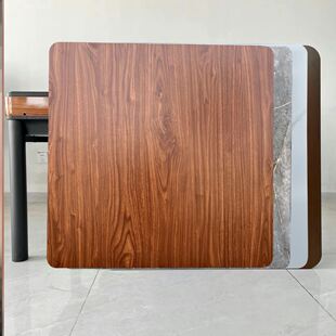正方形麻将桌面板通用折叠麻将机盖板单独实木四方餐桌板简易台面