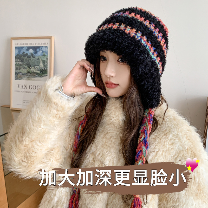 大头围加厚保暖护耳显脸小百搭