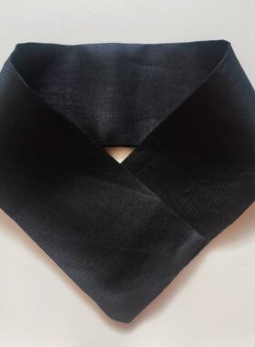 手工假领护领真丝香云纱