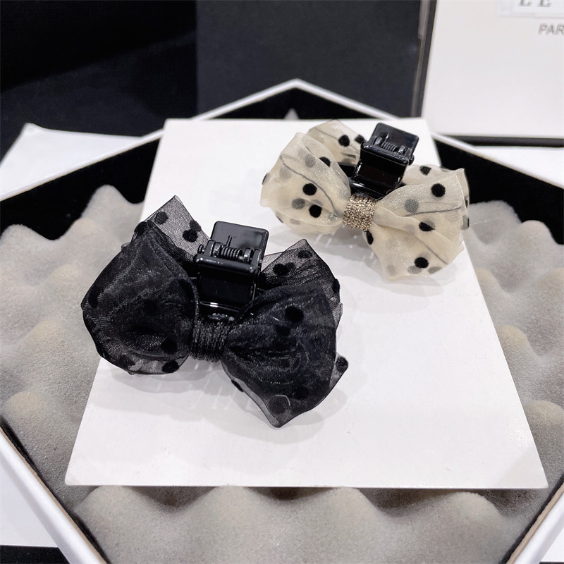 中小号蝴蝶结抓夹韩国小清新网纱波点发抓少女刘海顶夹发夹鲨鱼夹,饰品/流行首饰/时尚饰品新,发饰,淘宝优惠券,粉丝福利购,淘宝优惠卷