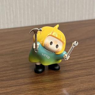 YOYO右右酱配件道具迷你扳手和锤子场景拍摄道具微缩模型玩具创意