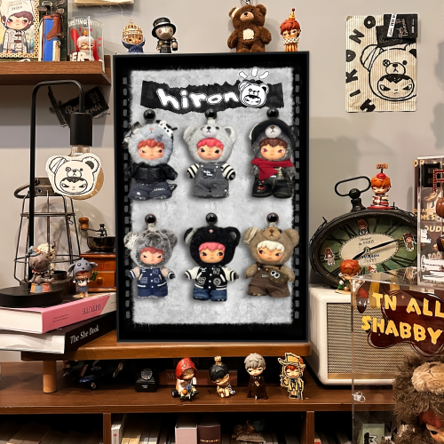 泡泡玛特小野hirono墙上盲盒收纳