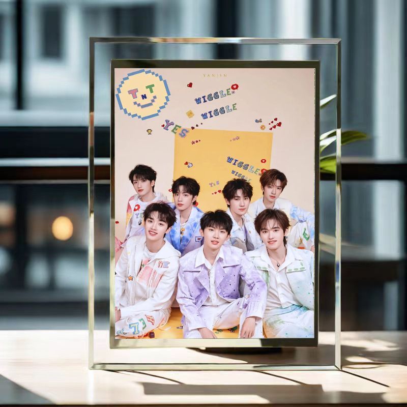 TNT时代少年宋亚轩水晶相框diy创意周边桌面摆件朋友礼物