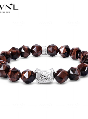 【马年限定】AWNL赤焰汗血天马红虎眼手链男款小众高级礼物送男友