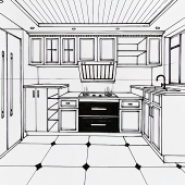 苹果手机安卓电脑零基础装 修木工现场绘图 修级U盘 装 室内手绘