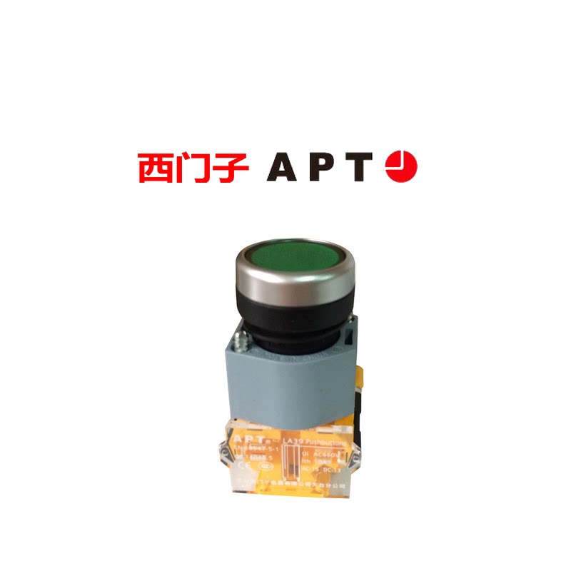 西门子APT自锁按钮开关圆钮LA39-B2-10T/grybwk-GT绿红黄白色