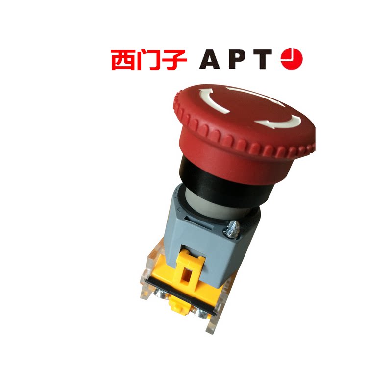 西门子APT 紧急停止钮开关按钮LA39-B2-R02Z/r红色2常闭22mm