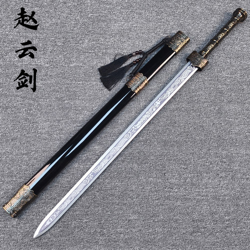 古风剑汉剑新手竹木剑汉服佩剑cos仙花训练表演秦王剑男孩玩具刀