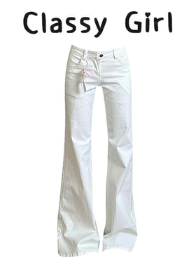 美式复古水洗阔腿牛仔裤宽松2025秋冬季新款高腰显瘦直筒拖地长裤