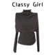 针织衫 Classy 显瘦气质设计感羊毛斗篷两件式 长袖 girl 北平之秋