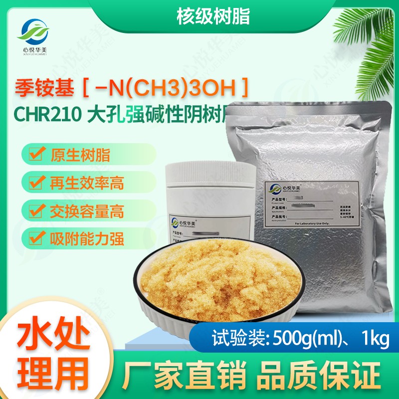 大孔强碱性阴树脂CHR210