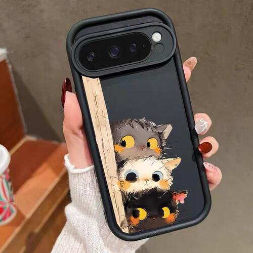三只监视器猫适用谷歌Pix