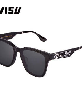 EVISU眼镜惠美寿黑框街拍太阳镜男女方形板材潮流大脸显瘦2076