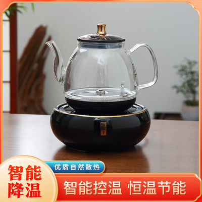 品陶堂一体机全自动底部上水电热烧水壶开水壶茶壶茶炉玻璃壶套装