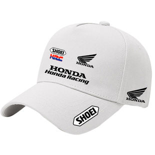 HONDA本田摩托车棒球帽车队比赛服定制骑行运动男棉遮阳鸭舌帽子