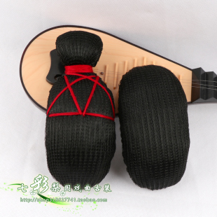 戏曲用品青衣闺门花旦包头头饰后三件线帘子大发垫大簪子钩织发垫