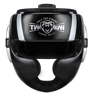 护头拳击头盔儿童护头套散打面罩头套横梁成人搏击猴脸跆拳道护具