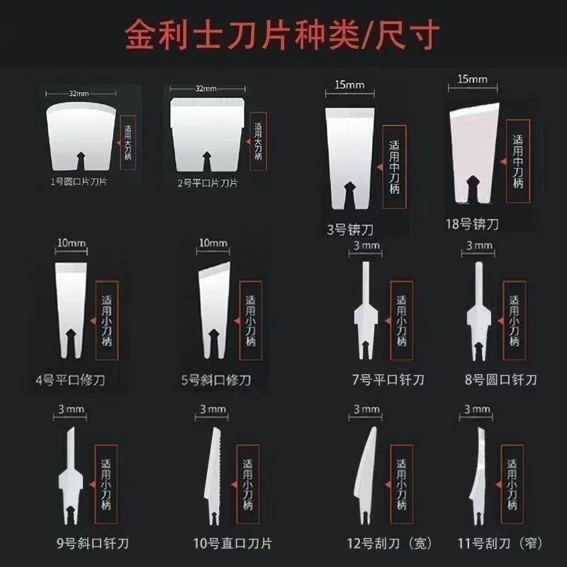 金利士一次性修脚刀片补充去死皮灰指甲灰指甲刀片