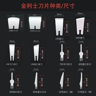 金利士一次性修脚刀片补充去死皮灰指甲灰指甲刀片