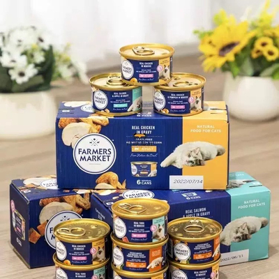 澳洲Farmers Markert蓝宝食80克猫罐头慕斯罐原装进口