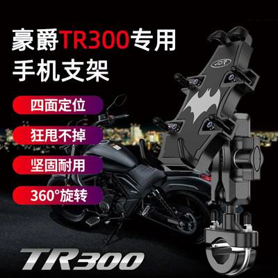 TR300摩托车手机支架减震防抖