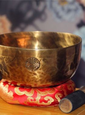 18cm满月spa理疗钵尼泊尔手工