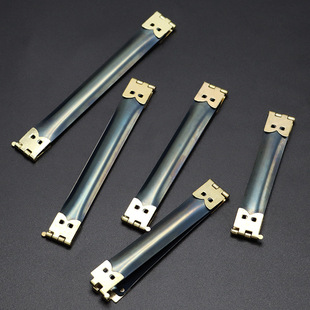 日本进口弹片口金手工DIY缝纫辅料拼布皮包配件文玩袋布艺皮艺银