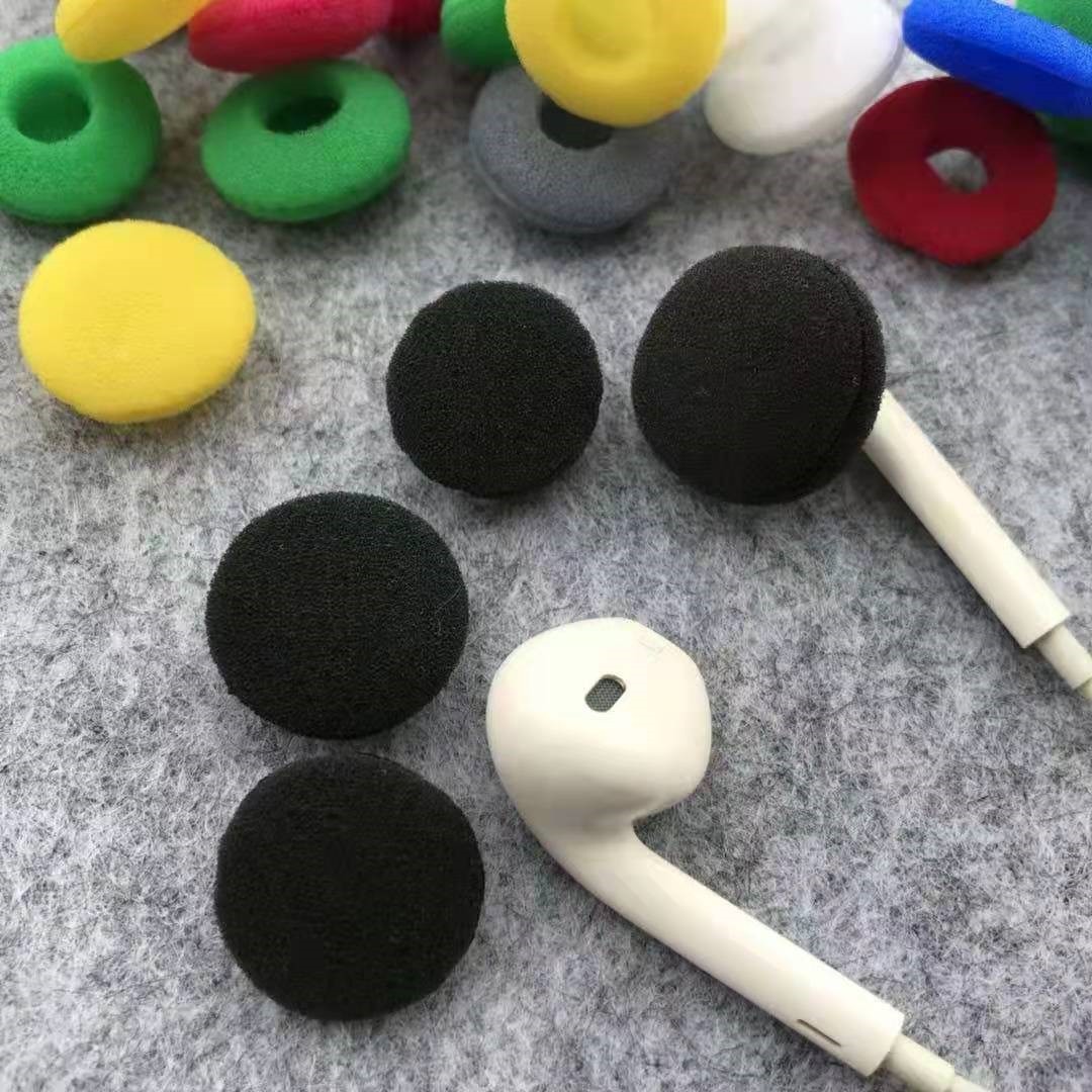 原道耳机专用海绵套平头塞耳套加厚耳棉半入耳式防滑保护通用耳帽,居家日用,防护耳罩,淘宝优惠券,粉丝福利购,淘宝优惠卷