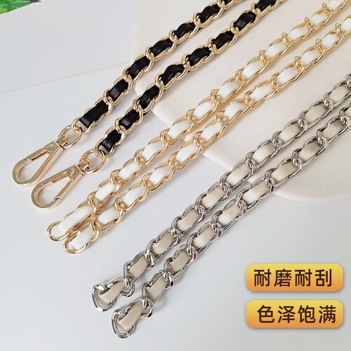 适配索爱小蜜蜂扩音器背带链小香风珍珠金属链条包链肩带包带斜