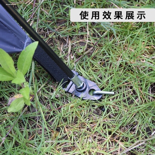 手动帐篷杆子插头卡底座固定垫支撑杆纤维铝合金架杆脚扣塑料配件