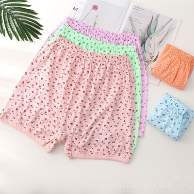 中老年人三角内裤老太婆棉女士四角裤高腰棉平角裤妈妈内裤