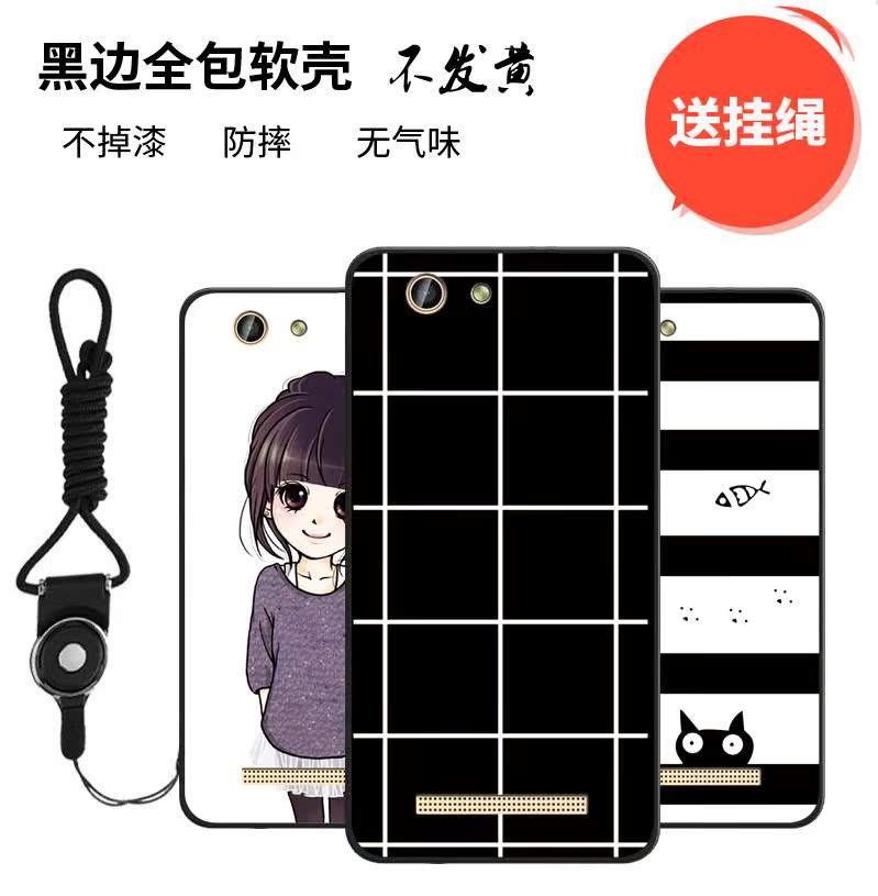金立gn3003L手機殼f106男女f1o6保護套f160女款f1006掛繩ggn卡通