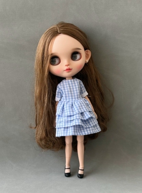 blythe小布娃衣 ob24 azone 19关节体 licca巴比可儿ob27 蛋糕裙