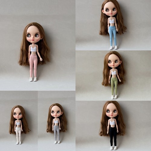芭可比儿纯色手作娃衣blythe